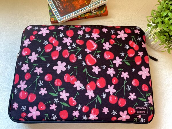 Cherries on black