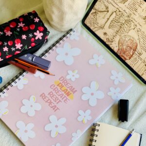 Dream, Plan, Create, Rest Notebook