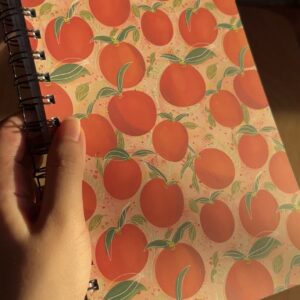 Orange frenzy Notebook