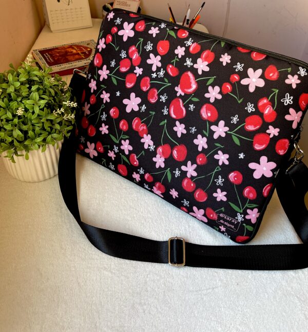 Cherries on black