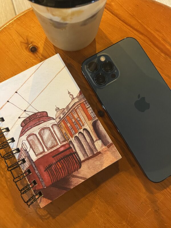 Portugal tram Notepad