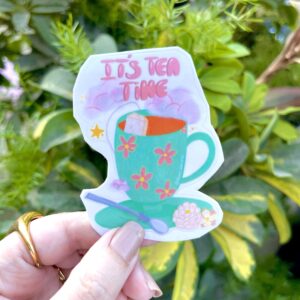 It’s tea time Sticker