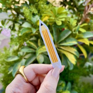 Old-School Pencil Sticker