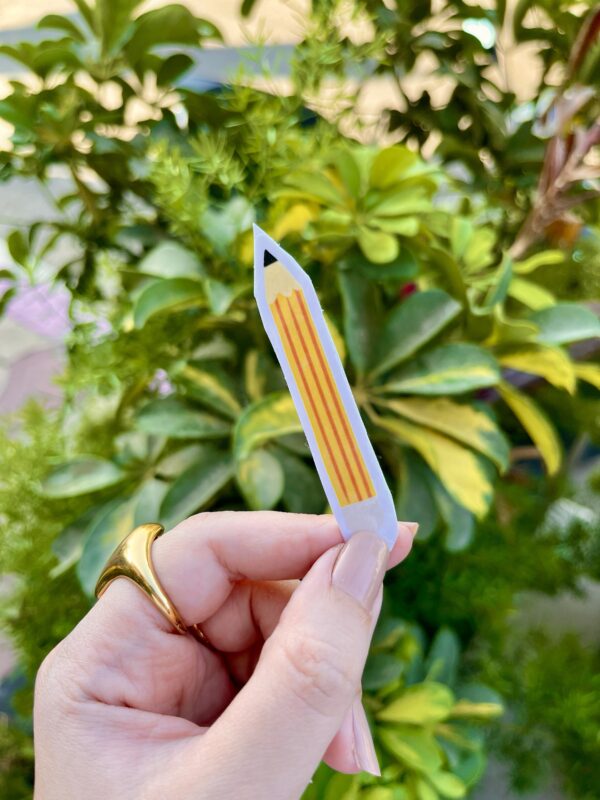 Old-School Pencil Sticker