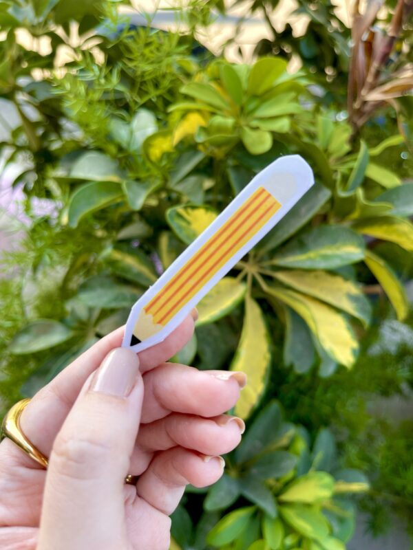 Old-School Pencil Sticker