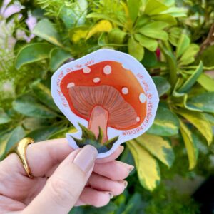 Fungy Fungus Sticker