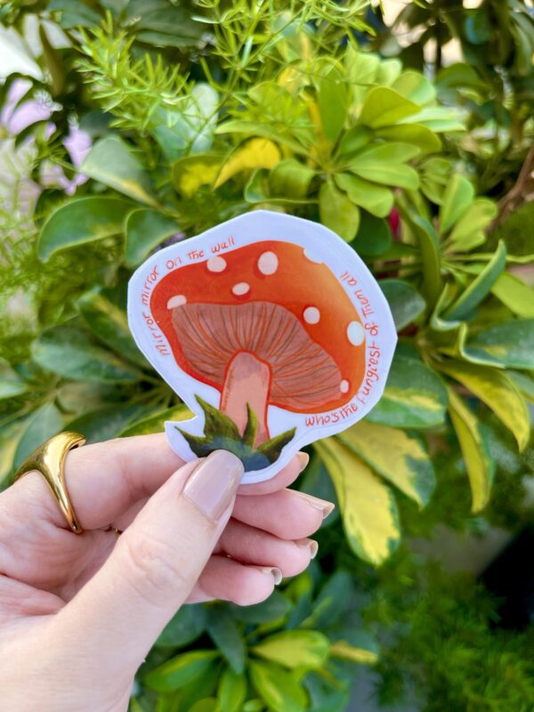 Fungy Fungus Sticker