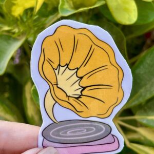 Gramophone Sticker