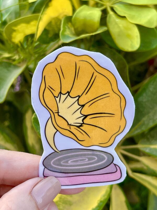 Gramophone Sticker