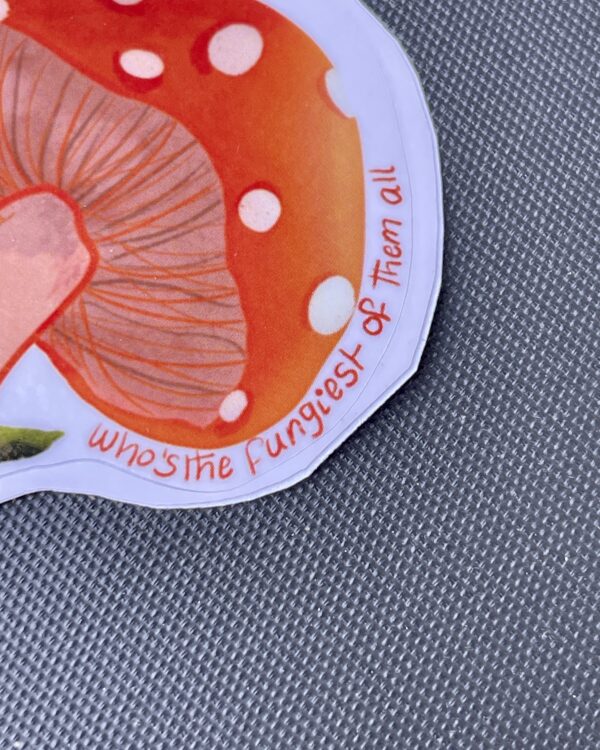 Fungy Fungus Sticker