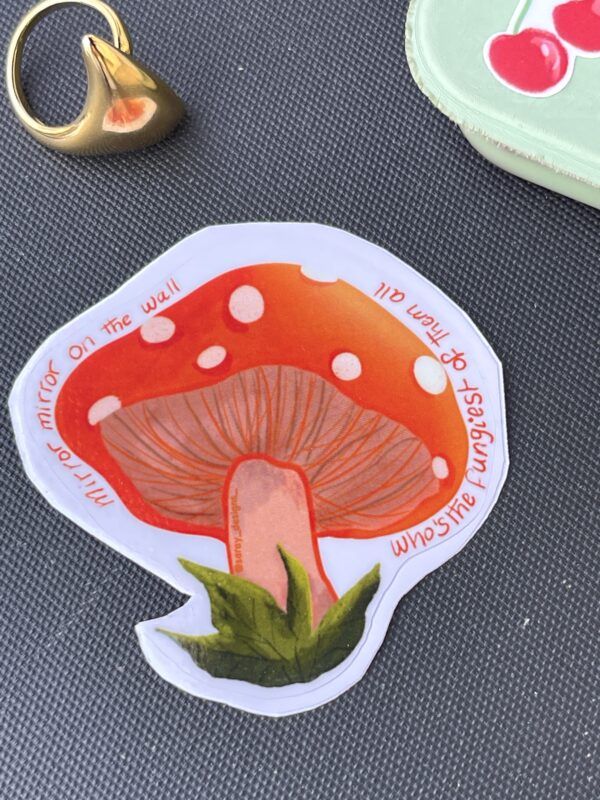 Fungy Fungus Sticker