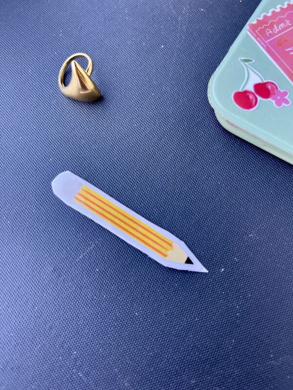 Old-School Pencil Sticker