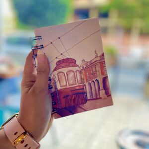 Portugal tram Notepad